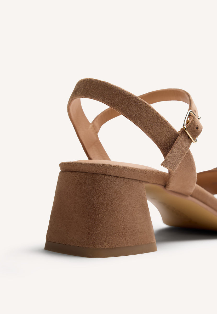 SANDALI TACCO PELLE GIOIELLO VERNDALE