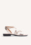 STUDDED LEATHER SANDALS URBANK