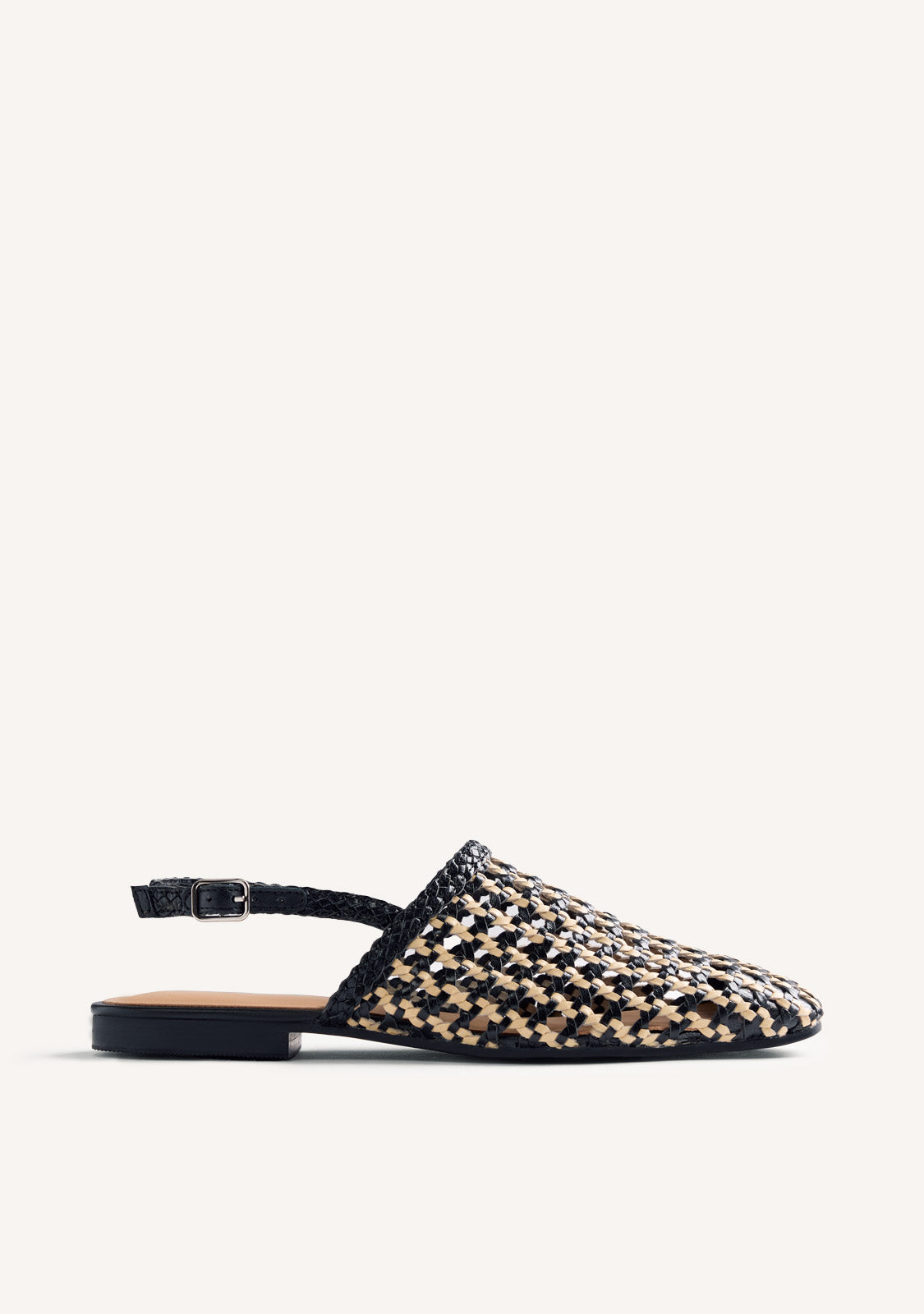 MULES PELLE INTRECCIATA WATKINS