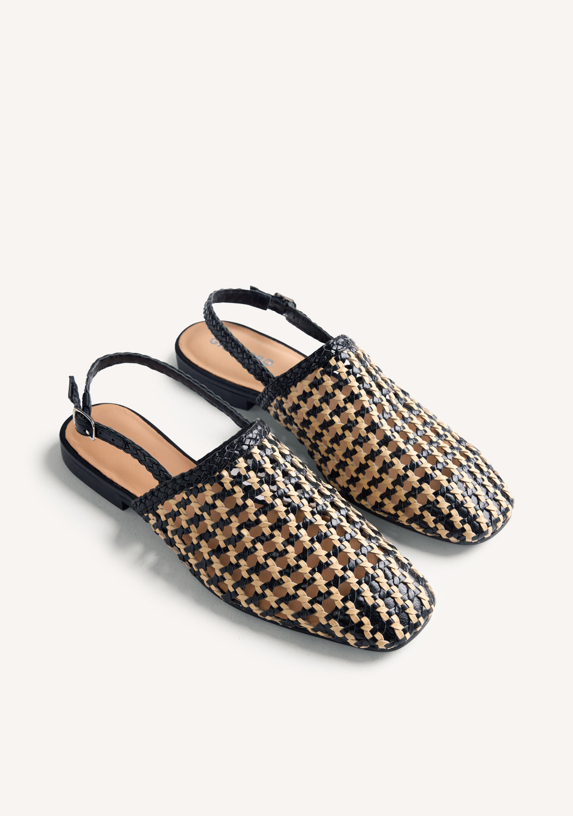 MULES PELLE INTRECCIATA WATKINS