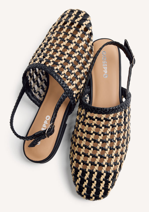 MULES PELLE INTRECCIATA WATKINS