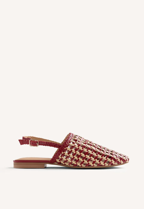 BRAIDED LEATHER MULES WATKINS