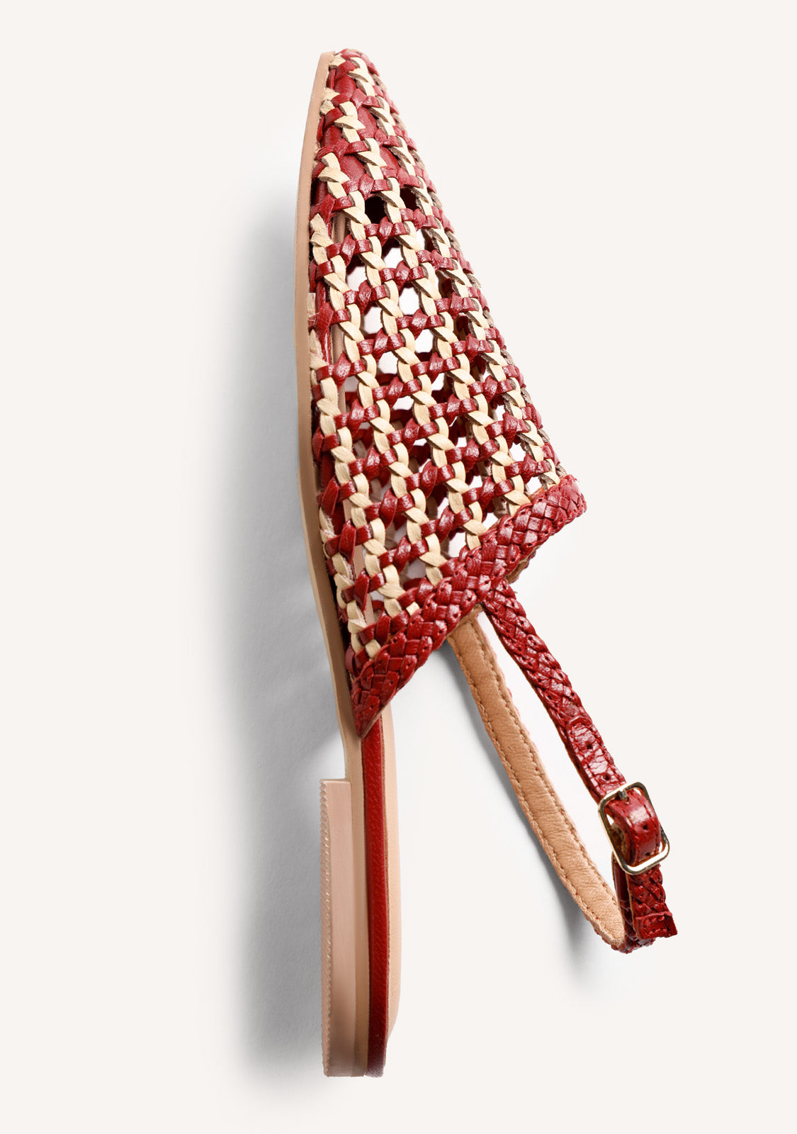 BRAIDED LEATHER MULES WATKINS