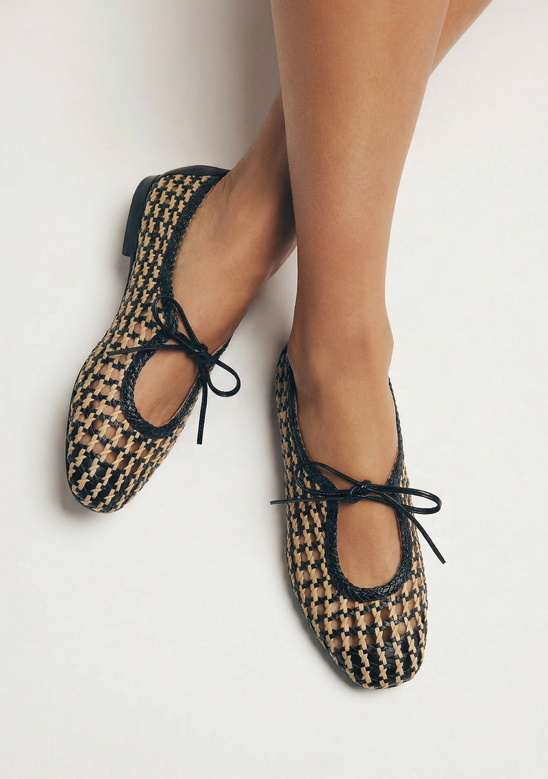 BAILARINAS PIEL TRENZADA WORDEN