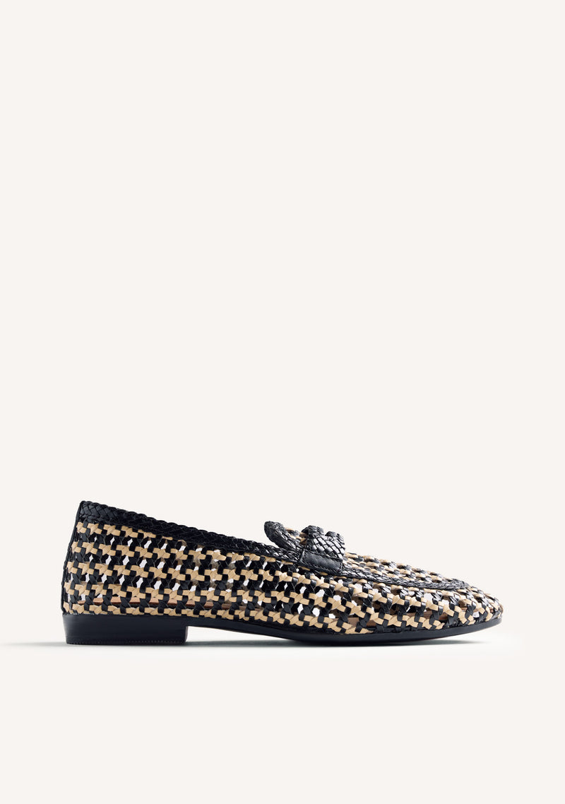 BRAIDED LEATHER LOAFERS WABASHA