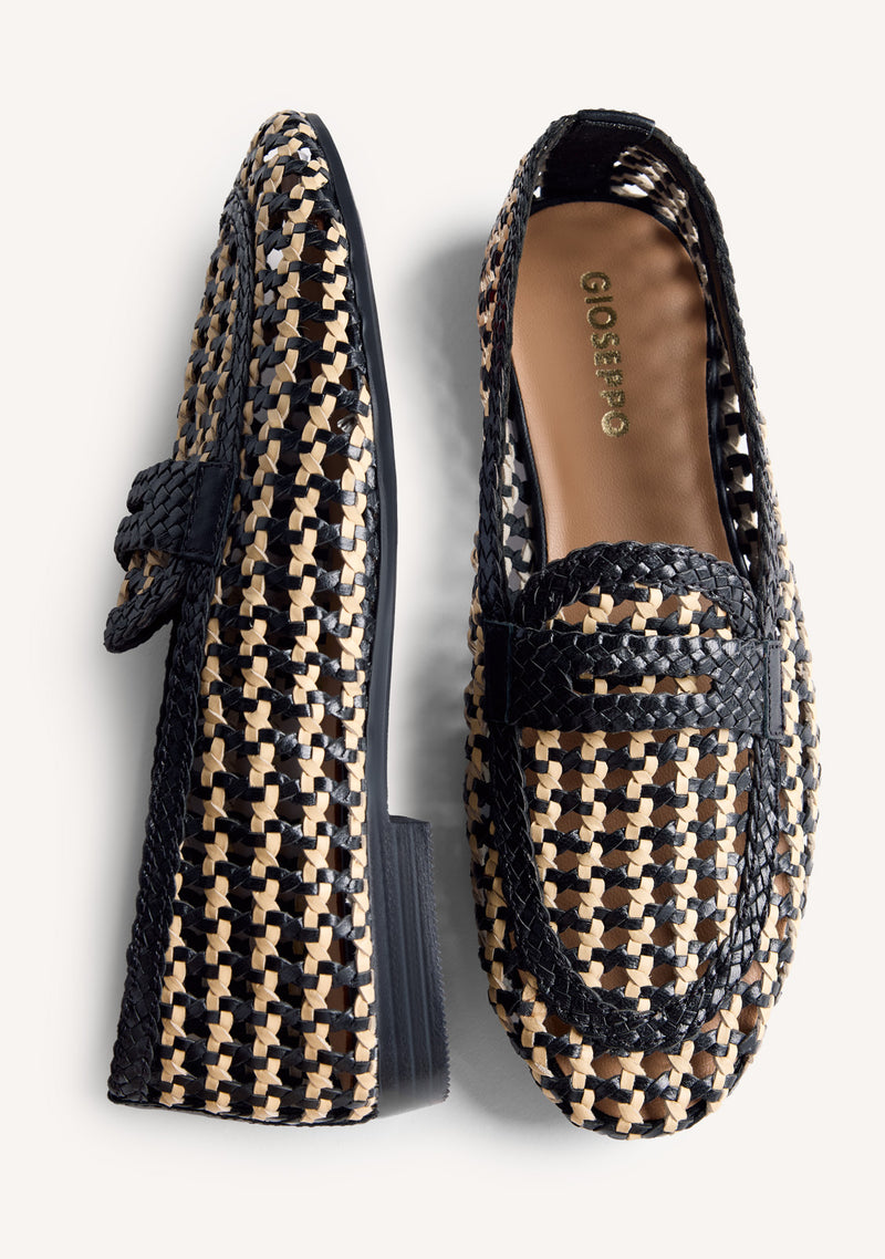BRAIDED LEATHER LOAFERS WABASHA