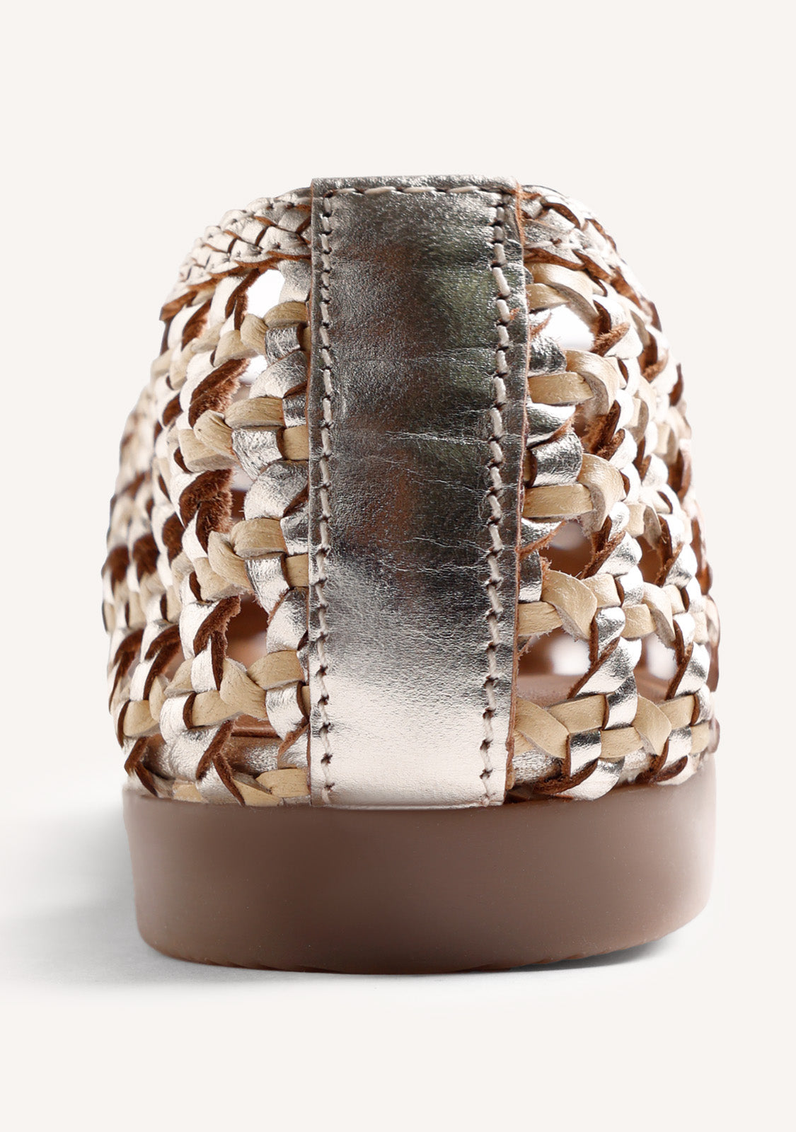 MOCASINES PIEL TRENZADA BRILLO WABASHA