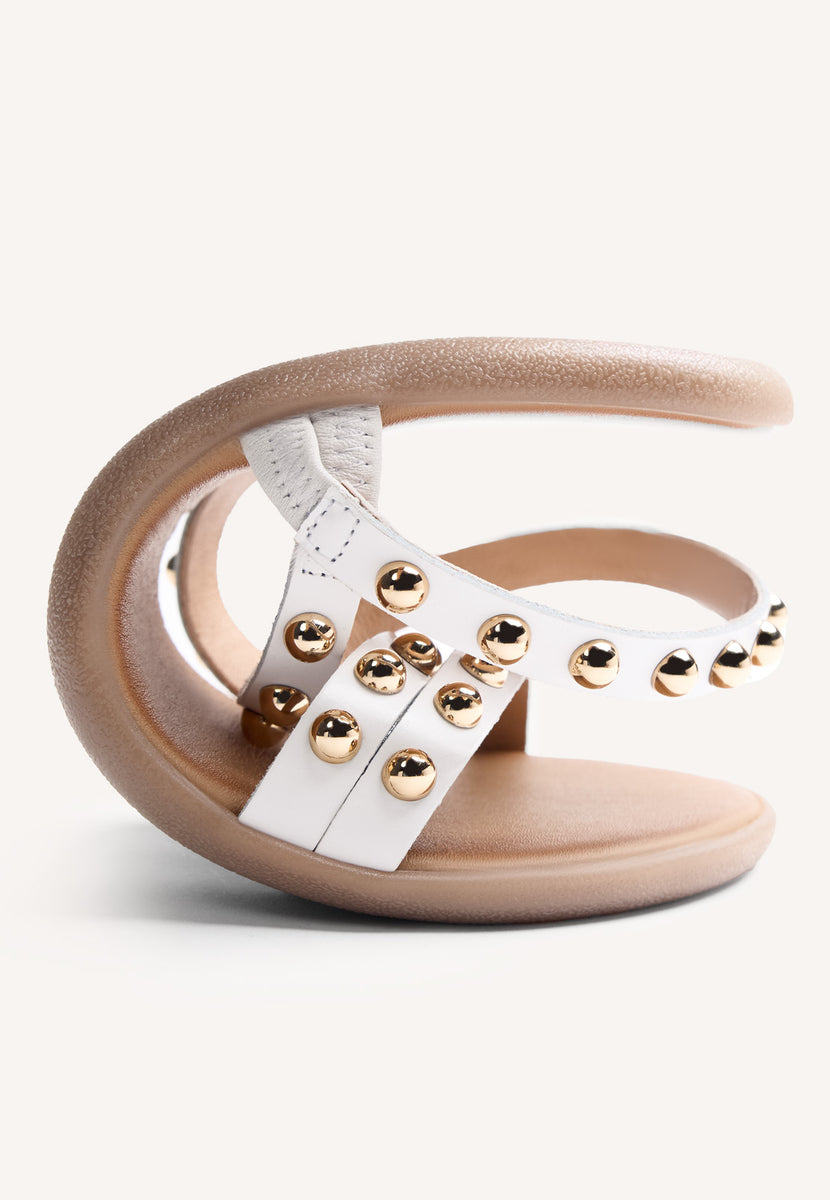 GIOSEPPO BAREFOOT - SANDALIAS PIEL TACHAS TANDAG