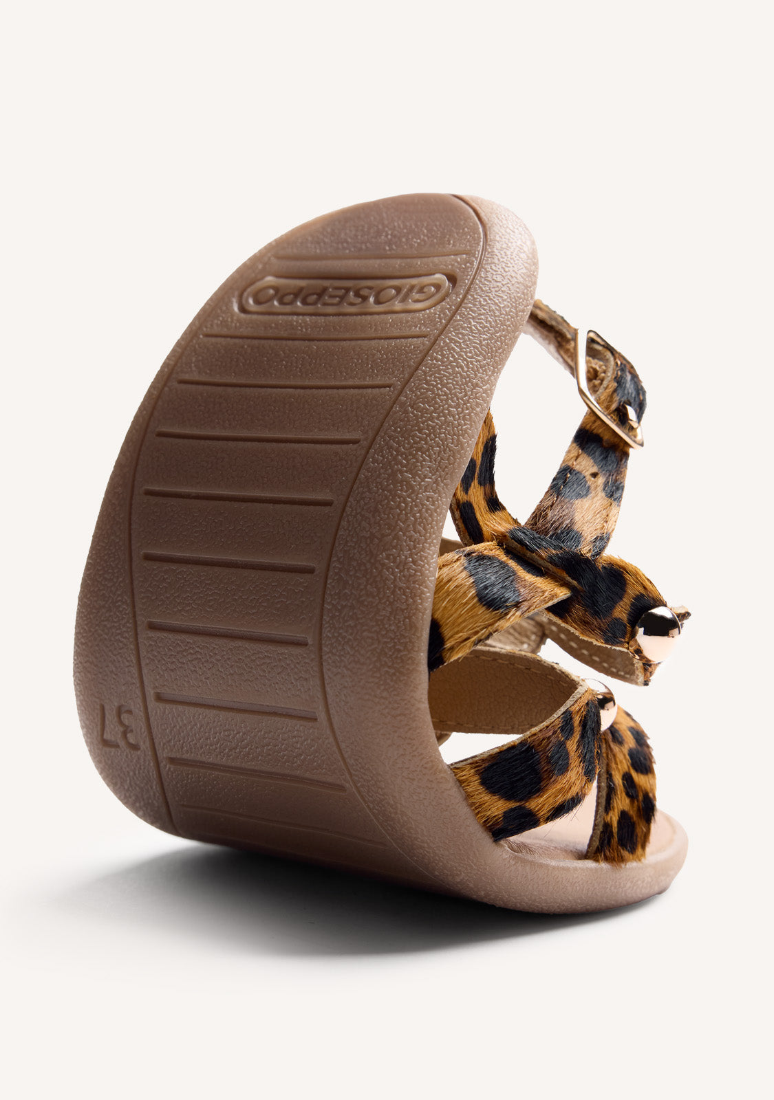 SANDALI BAREFOOT PELLE STAMPA ANIMALIER STEPNEY