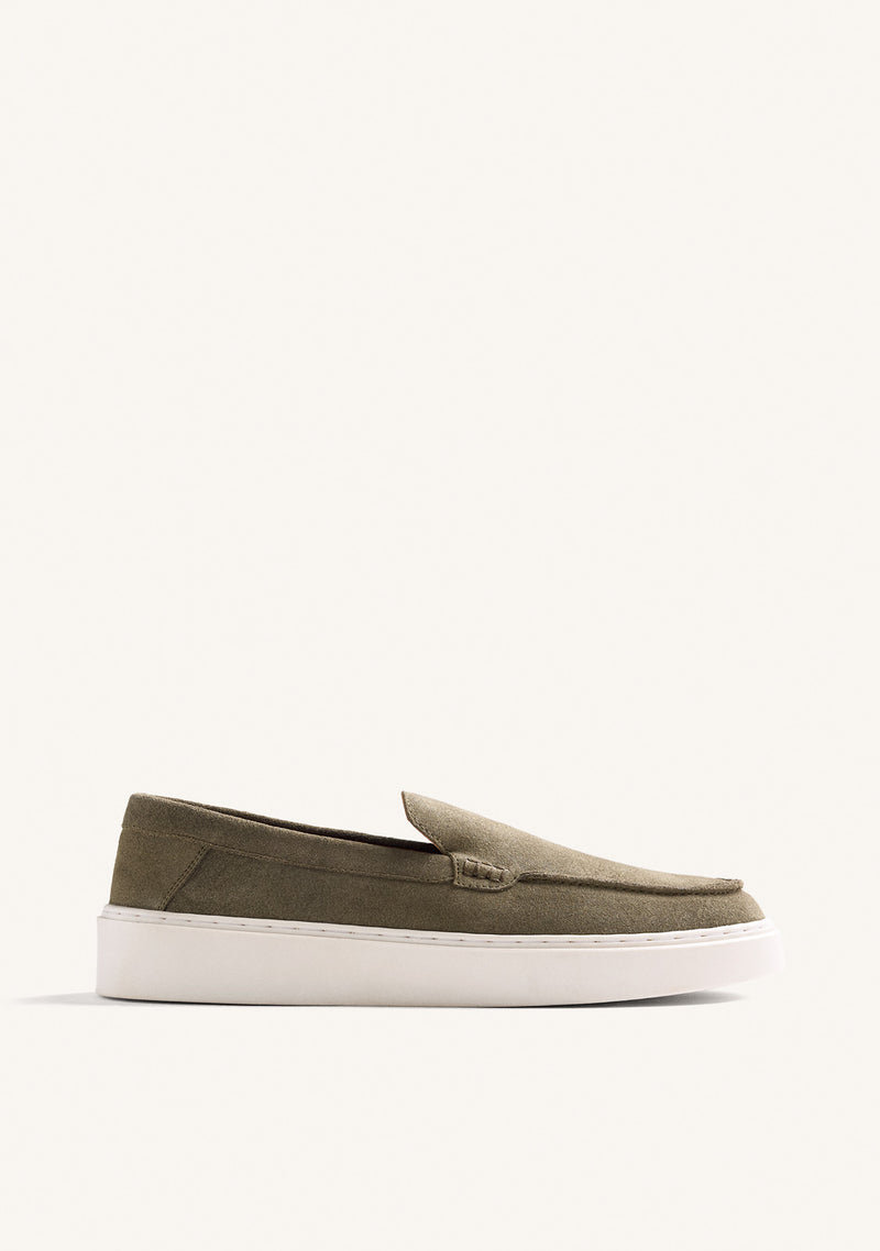 SUEDE LEATHER LOAFERS WEIRGOR