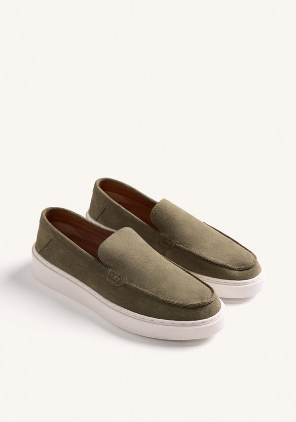 SUEDE LEATHER LOAFERS WEIRGOR