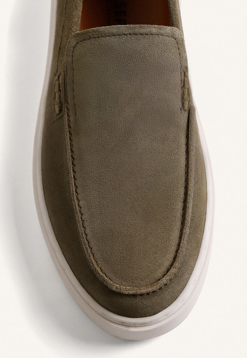 MOCASSINI PELLE SCAMOSCIATA WEIRGOR