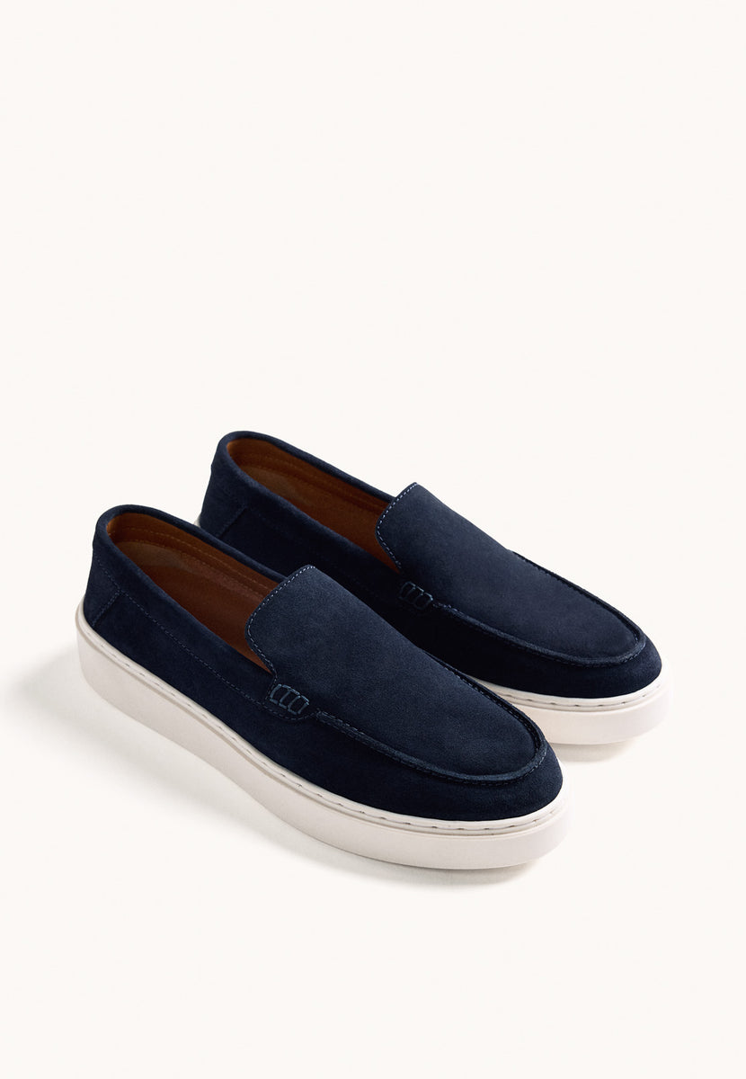 MOCASSINI PELLE SCAMOSCIATA WEIRGOR