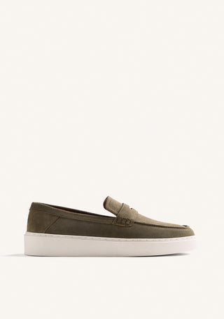 MOCASSINS DE COURO DE CAMURÇA ZABOC