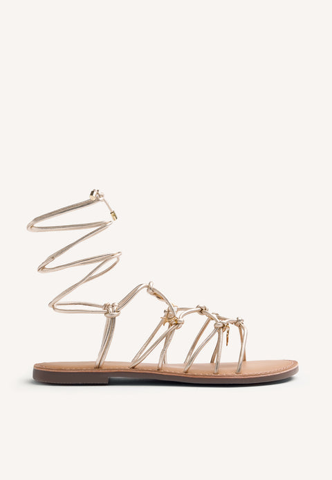 SANDALIAS PIEL ABALORIOS SEDWICK