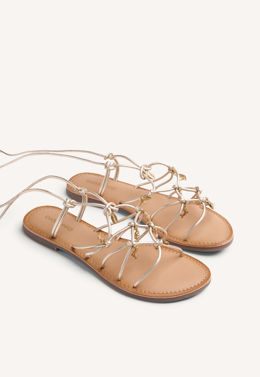 SANDALIAS PIEL ABALORIOS SEDWICK