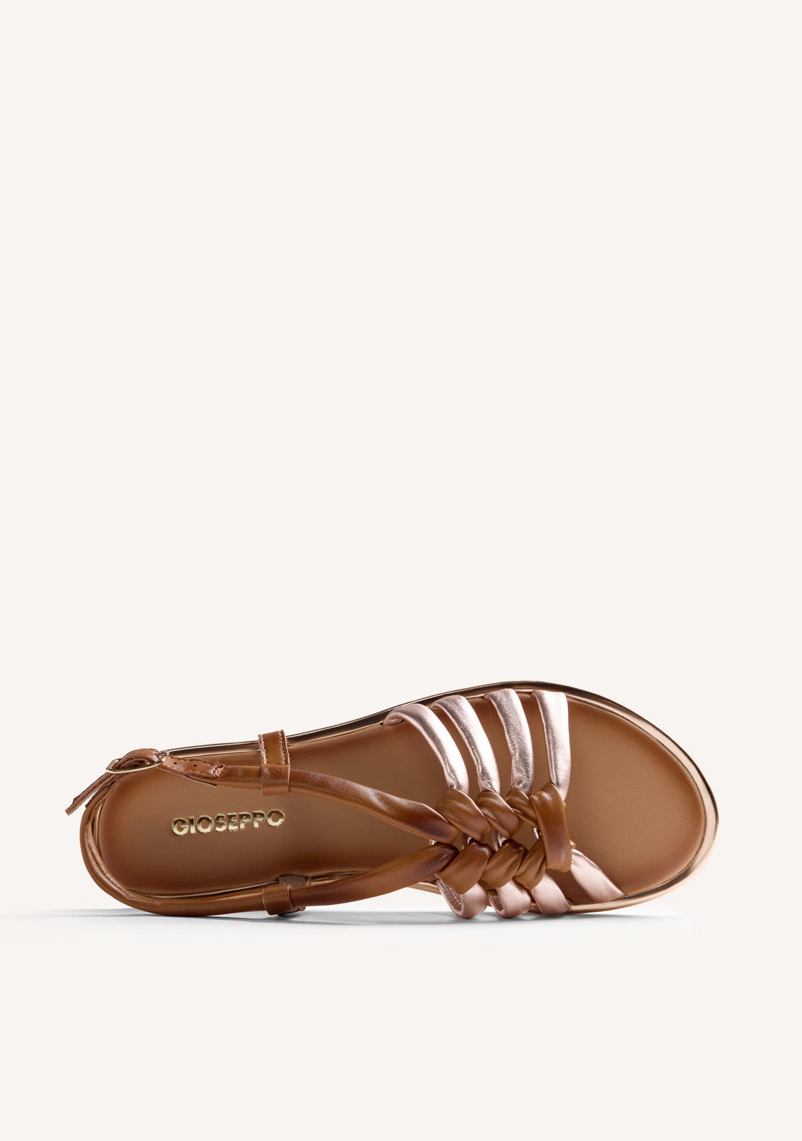 KNOTTED LEATHER SANDALS PEPPERELL