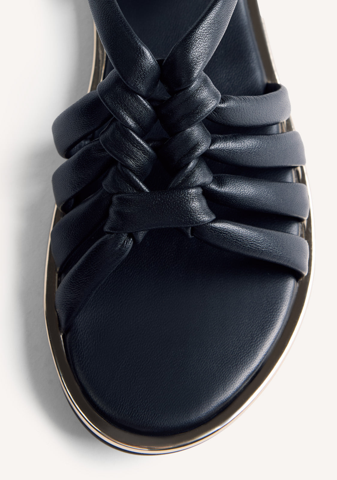 KNOTTED LEATHER SANDALS PEPPERELL