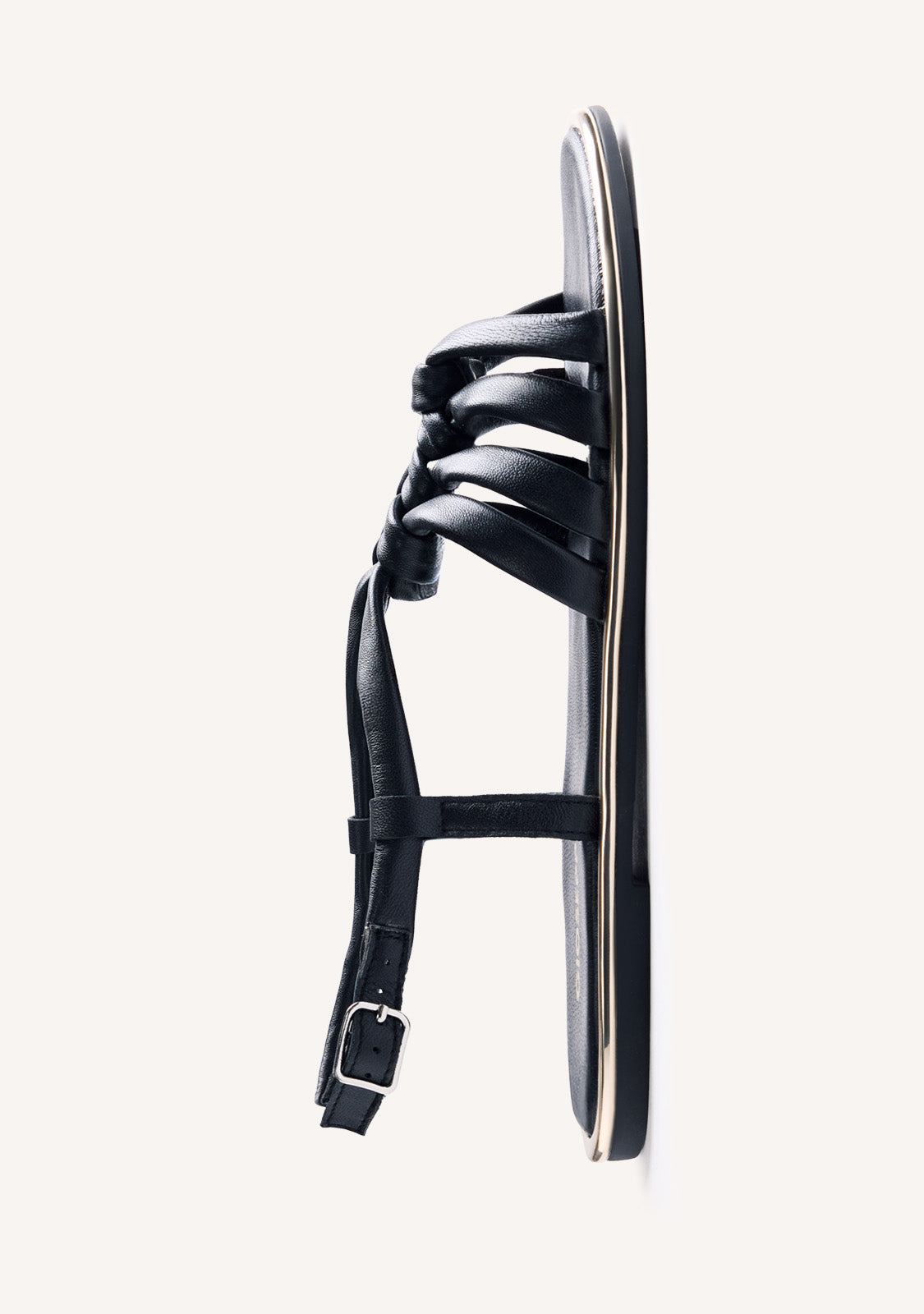 KNOTTED LEATHER SANDALS PEPPERELL