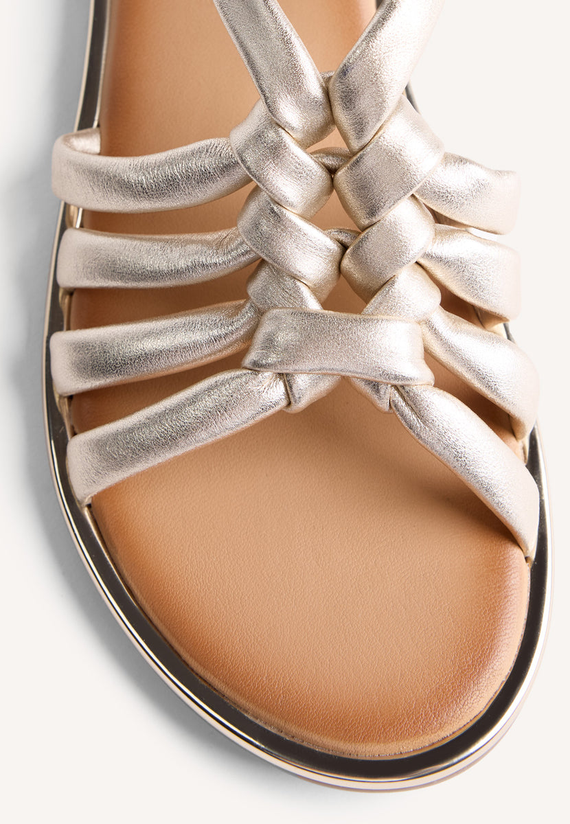 SANDALIAS PIEL NUDOS PEPPERELL