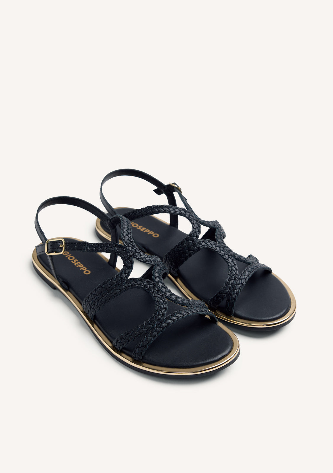 BRAIDED LEATHER SANDALS NEKUBU