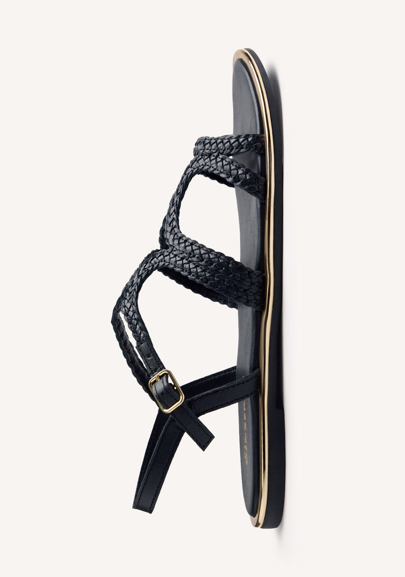 SANDALIAS PIEL TRENZADA NEKUBU