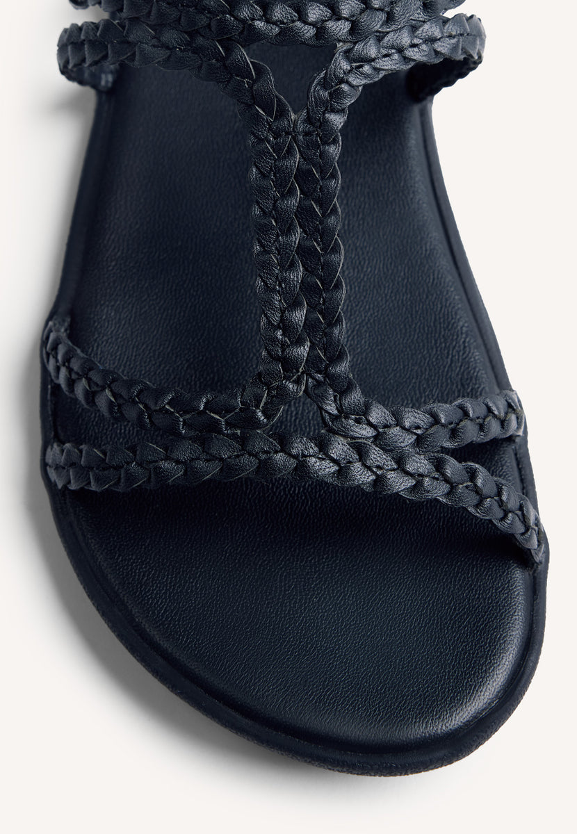 GIOSEPPO BAREFOOT - SANDALIAS PIEL TRENZADA NEDELJA