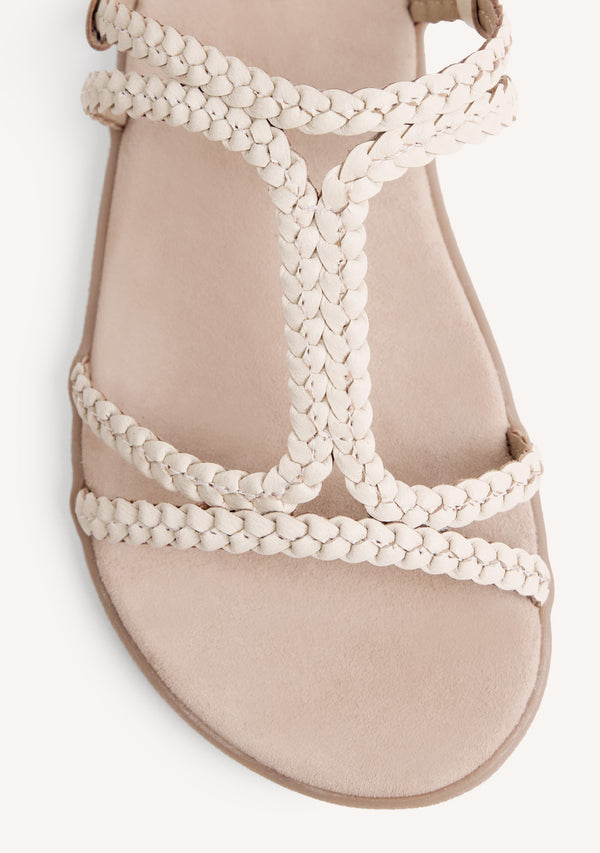 GIOSEPPO BAREFOOT - SANDALIAS PIEL TRENZADA NEDELJA