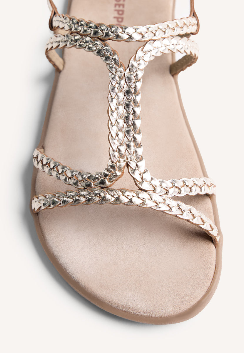 GIOSEPPO BAREFOOT - SANDALIAS PIEL TRENZADA NEDELJA