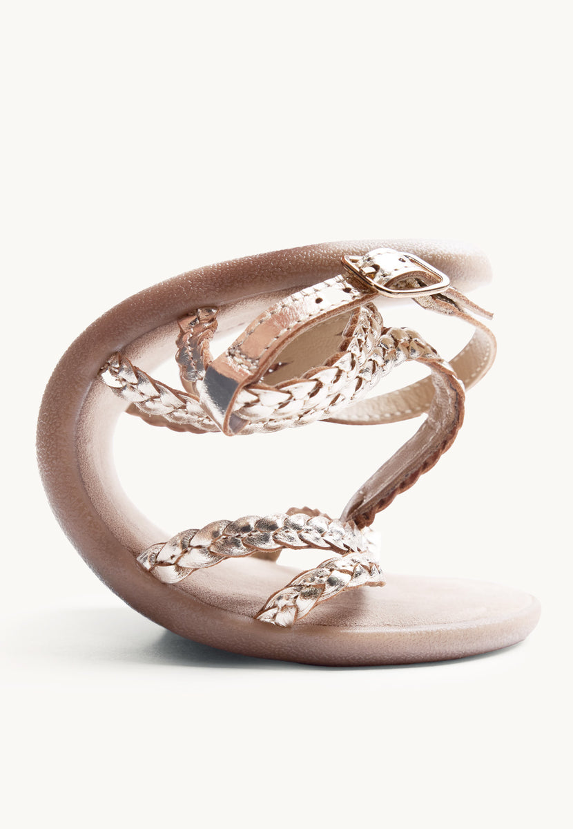 GIOSEPPO BAREFOOT - SANDALIAS PIEL TRENZADA NEDELJA