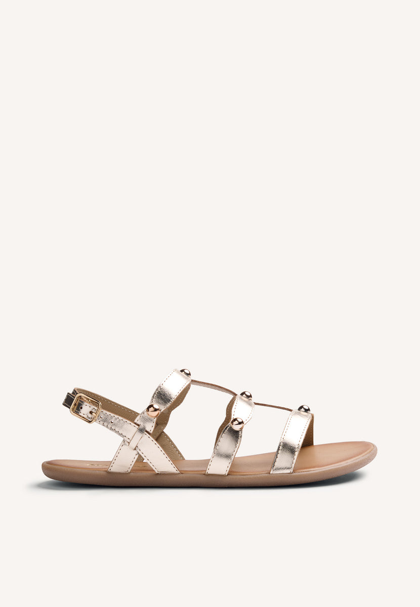 GIOSEPPO BAREFOOT - SANDALIAS PIEL ESTAMPADO ANIMAL NAGARA