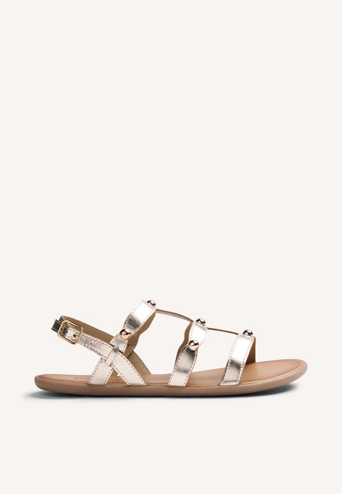 GIOSEPPO BAREFOOT - SANDALIAS PIEL ESTAMPADO ANIMAL NAGARA