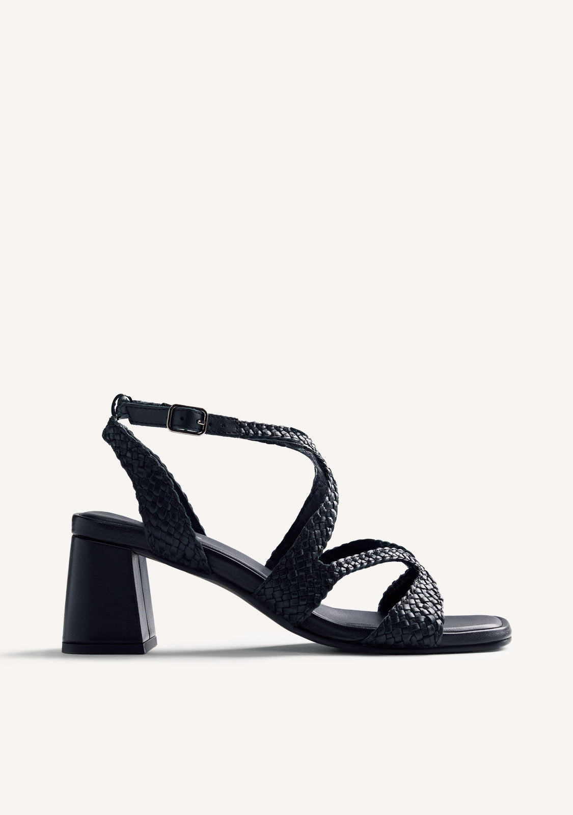 LEATHER HEELED SANDALS MOHORO