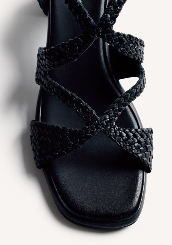 SANDALES TALONS CUIR MOHORO