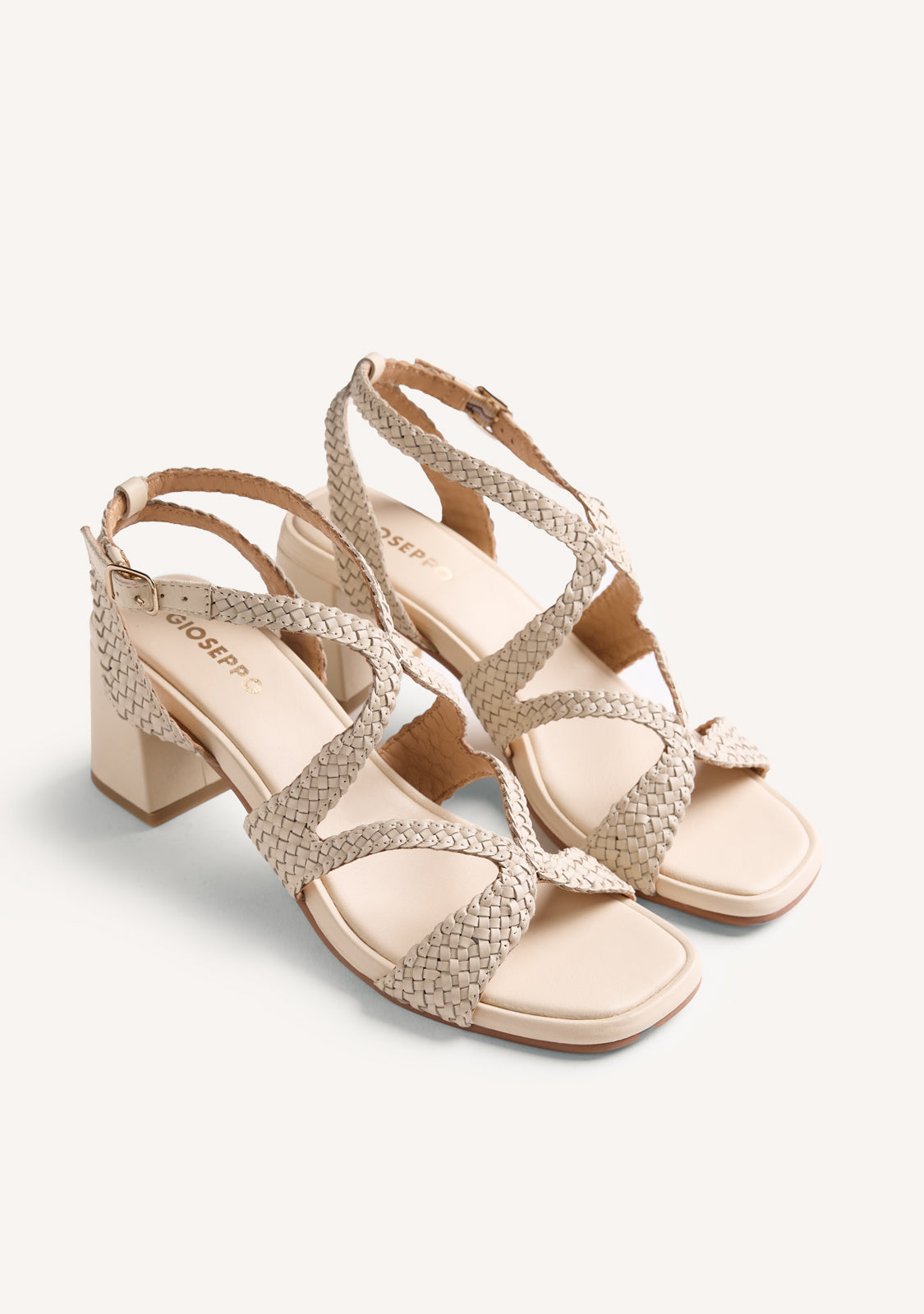 LEATHER HEELED SANDALS MOHORO