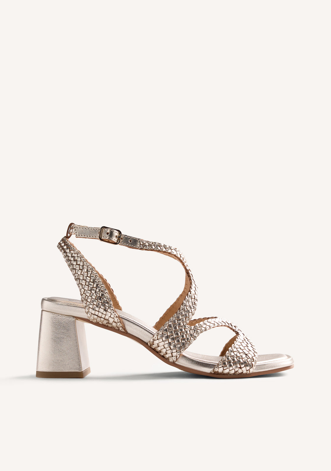 LEATHER HEELED SANDALS MOHORO