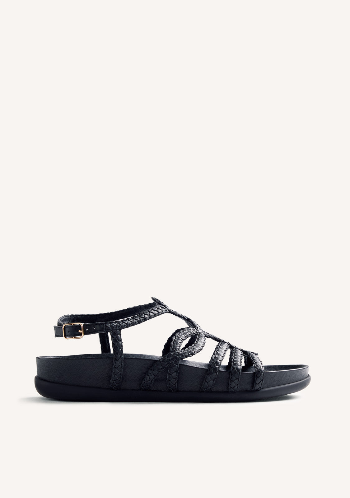 BRAIDED LEATHER SANDALS MARIGAT