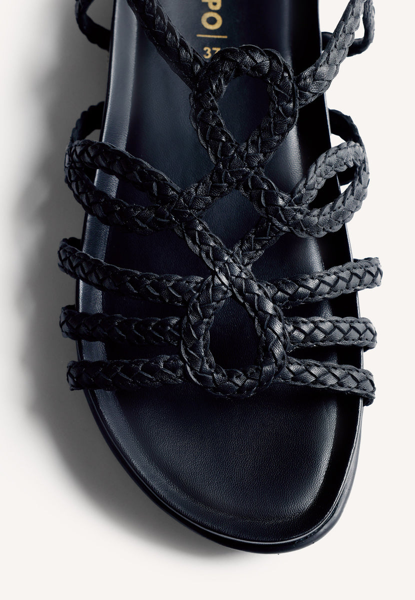 SANDALIAS PIEL TRENZADA MARIGAT