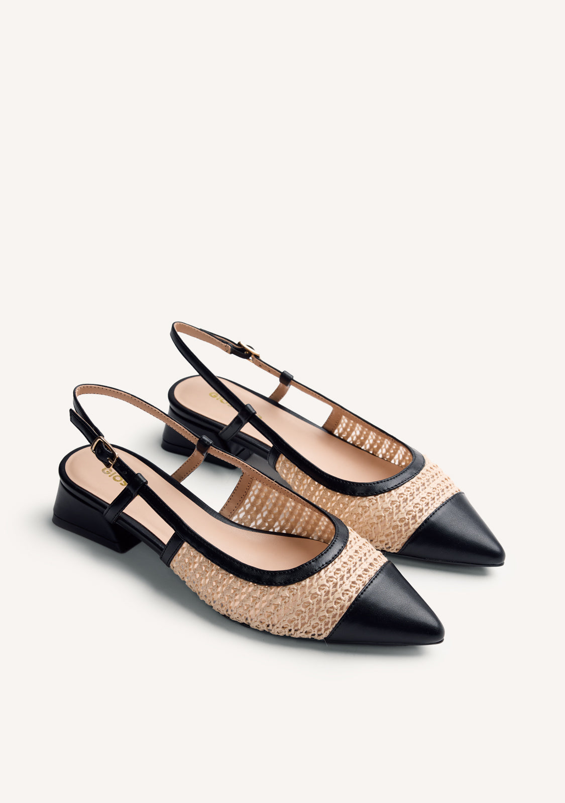 SCARPE TACCO RAFIA CINTURINO LAMU