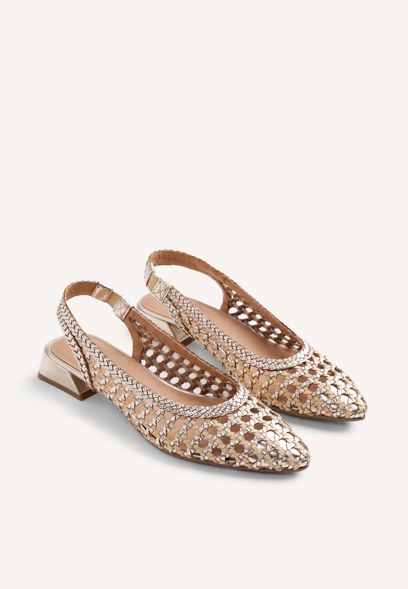 SCARPE TACCO PELLE APERTE HOUNSLOW