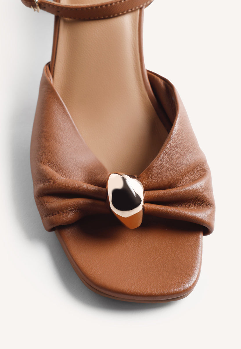 SANDALI GIOIELLO PELLE TACCO KABARNET