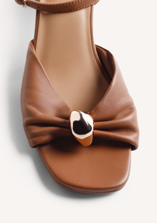 SANDALI GIOIELLO PELLE TACCO KABARNET