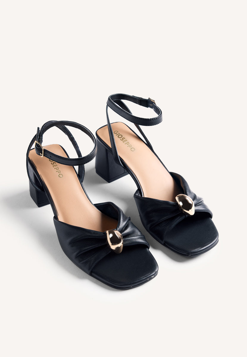 SANDALI GIOIELLO PELLE TACCO KABARNET