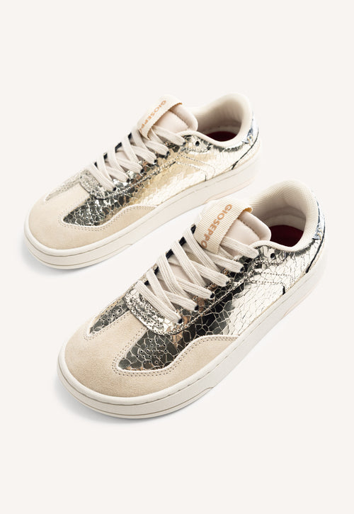 GIOSEPPO BAREFOOT - ZAPATILLAS PIEL CRAQUELADA GLYNDON