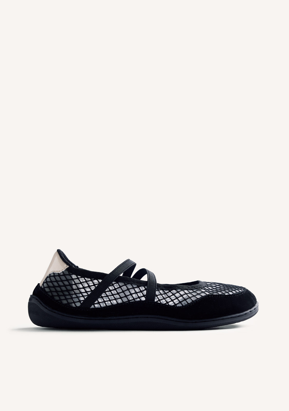 GIOSEPPO BAREFOOT - LEATHER AND MESH SPORTY BALLET FLATS NAJONBE