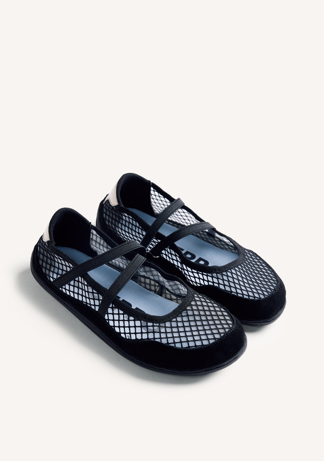 GIOSEPPO BAREFOOT - LEATHER AND MESH SPORTY BALLET FLATS NAJONBE