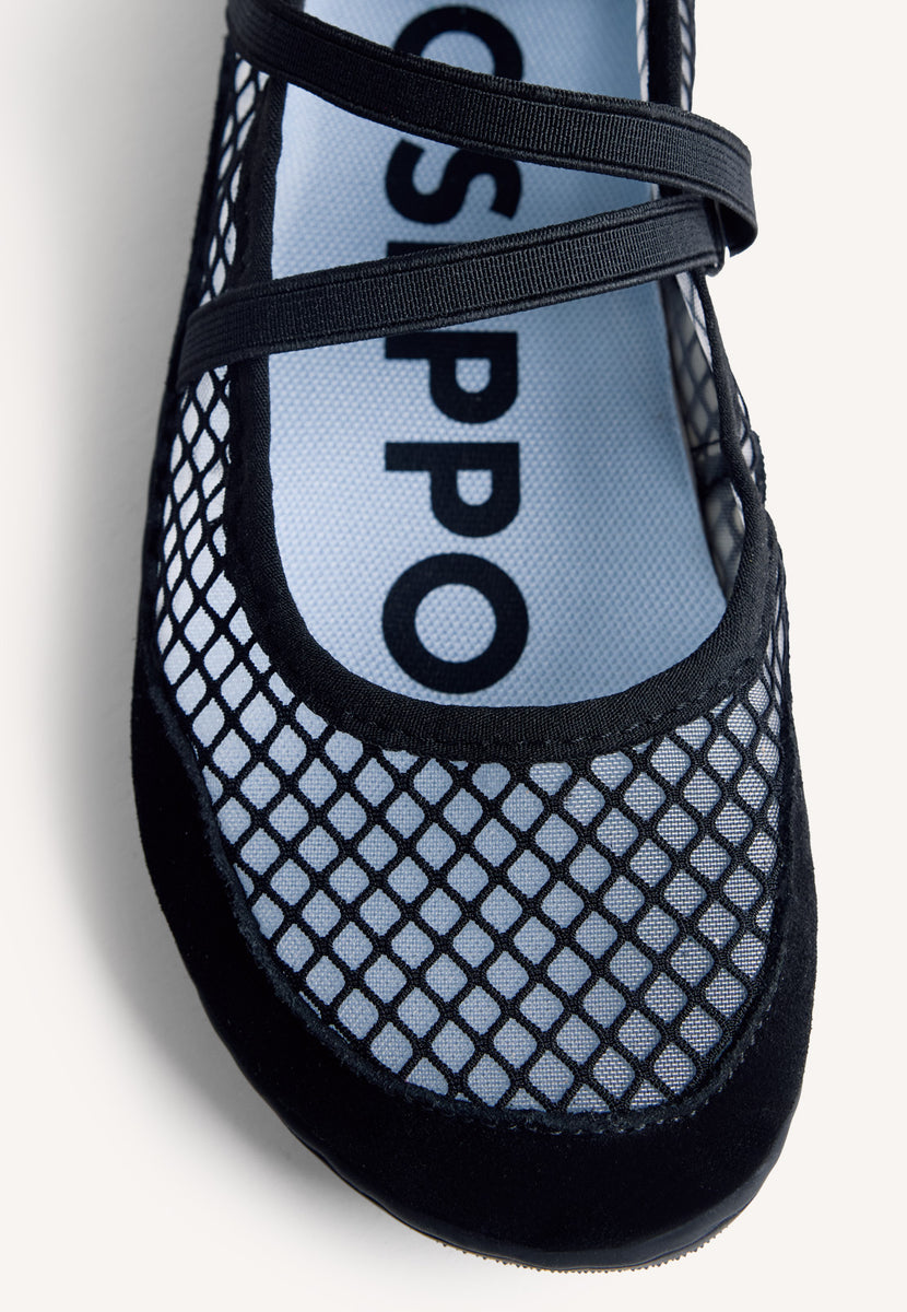 GIOSEPPO BAREFOOT - BAILARINAS DEPORTIVAS PIEL Y REJILLA NAJONBE