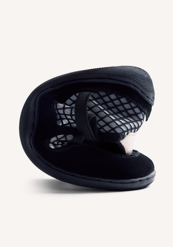 GIOSEPPO BAREFOOT - BALLERINES SPORTIVES CUIR ET RÉSILLE NAJONBE