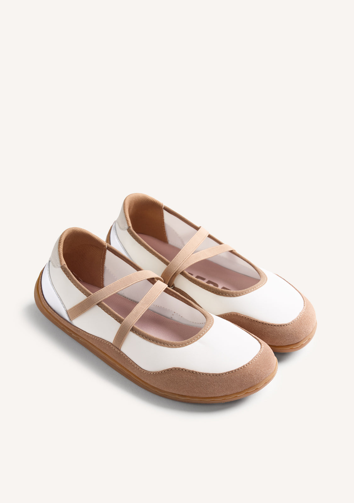 GIOSEPPO BAREFOOT - LEATHER SPORTY BALLET FLATS KAGIO