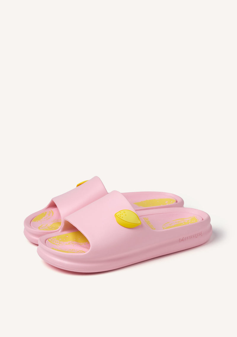CHANCLAS TIPO PALA ESTAMPADO LIMONES WACONIA